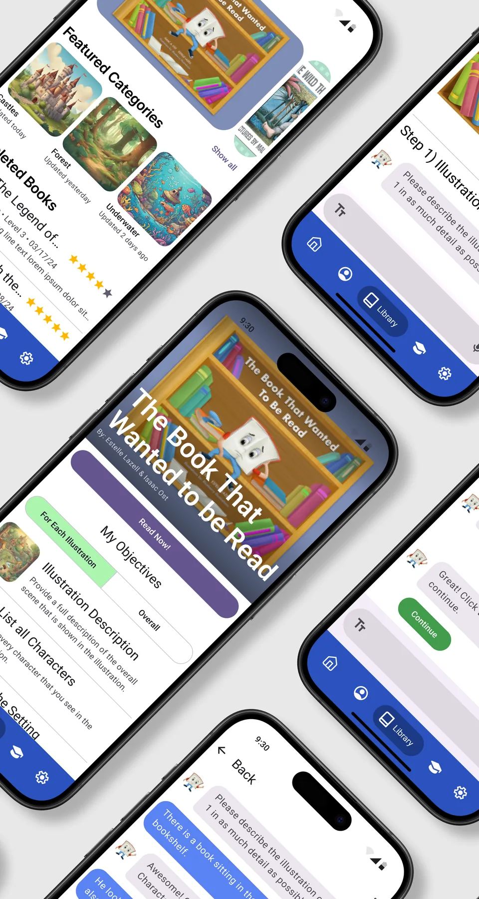 Portfolio Mobile App Screens Cover